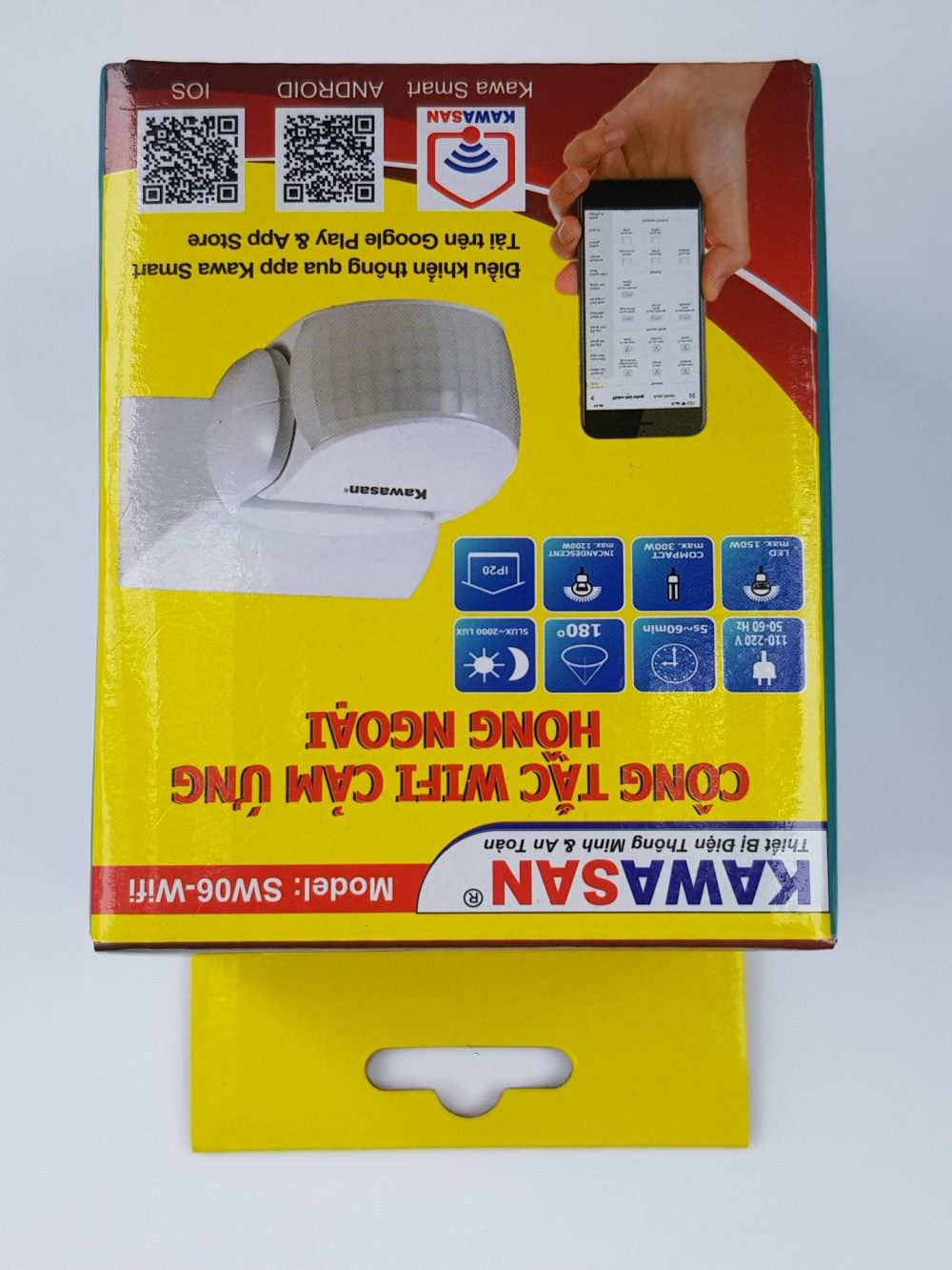 Công Tắc Wifi Cảm Ứng Hồng Ngoại SW06-WIFI