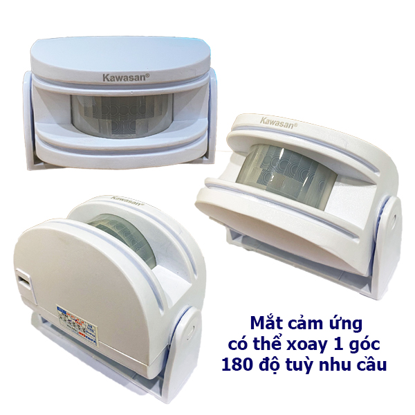 Mắt cảm ứng hồng ngoại có thể xoay 180 độ tùy chỉnh