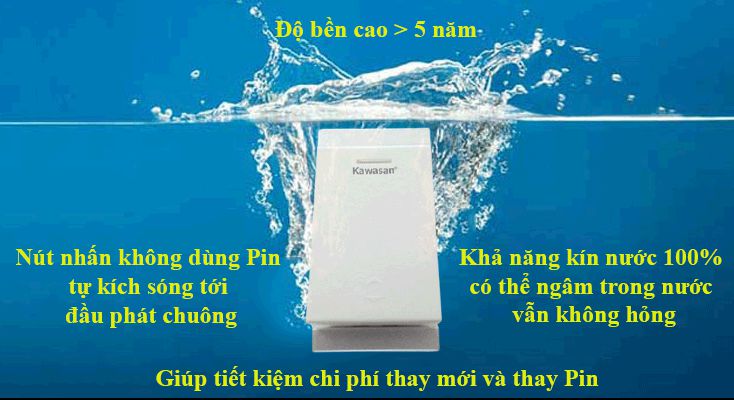 Nút nhấn chống nước tốt có thể ngâm 100% trong nước