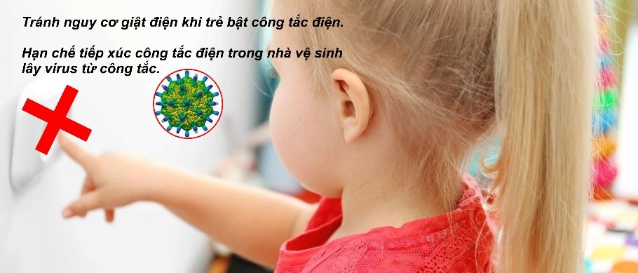 Sử dụng công tắc cảm biến vi sóng giúp an toàn hơn cho người dùng