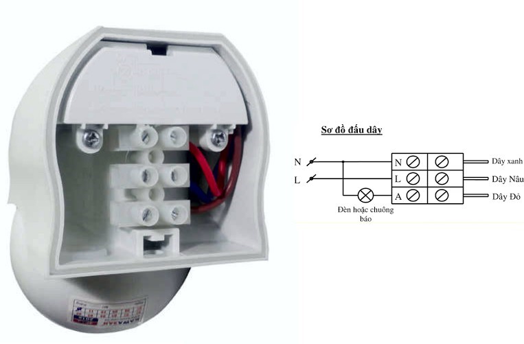 Sơ đồ nối dây của công tắc SS80