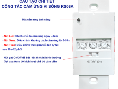 Công Tắc Cảm Ứng Vi Sóng RS06A