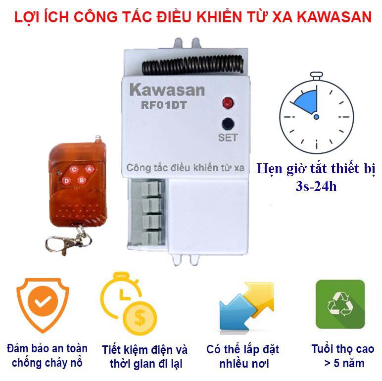 Lợi ích khi dùng công tắc điều khiển từ xa RF01DT