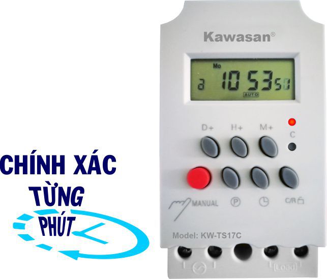 Times TS17C là thiết bị hẹn giờ kỹ thuật số