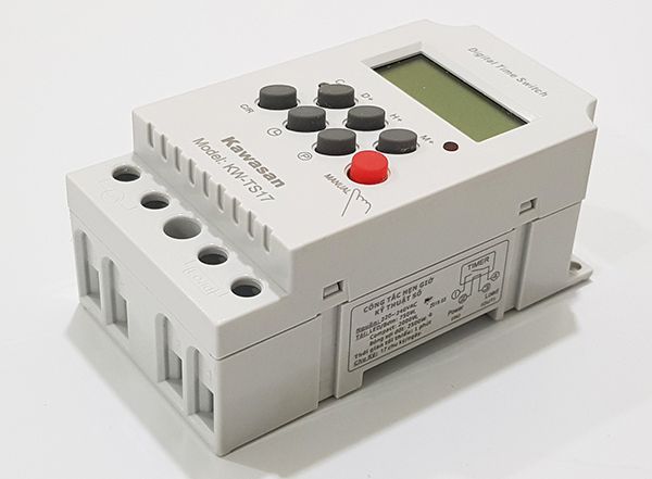 Timer hẹn giờ điện tử TS17 thiết kế đẹp mắt và tiện dụng