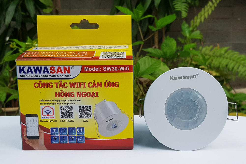 Công tắc wifi cảm ứng hồng ngoại SW30-WIFI Kawasan