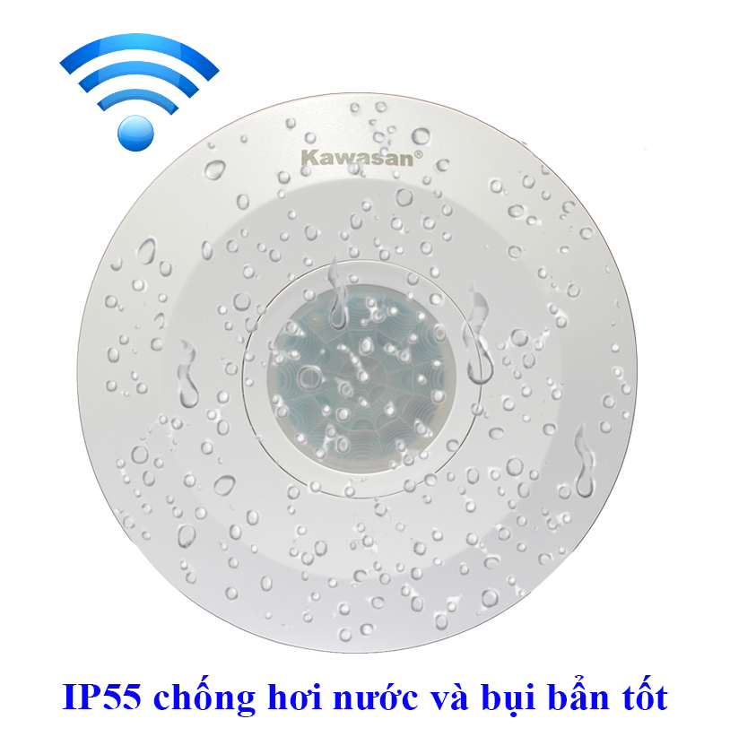 Chỉ số IP55 chống thấm nước và bụi bẩn vượt trội