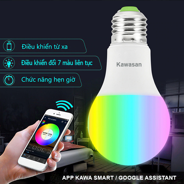 Đèn Led wifi đổi màu thông minh Kawasan