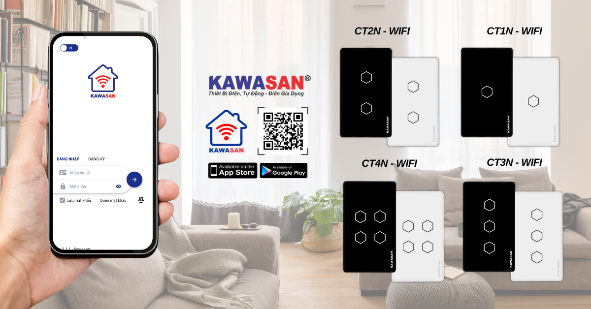 Công tắt cảm ứng WIFI