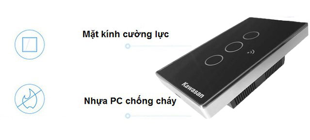 Mặt kính cường lực cao cấp đảm bảo an toàn khi rơi vỡ