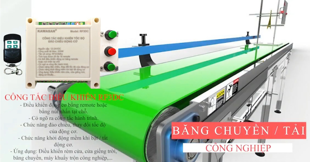 Chuyên dụng dùng trong các băng chuyền, bằng tải công nghiệp