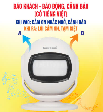 Báo Khách - Báo Động - Cảnh Báo Model I18