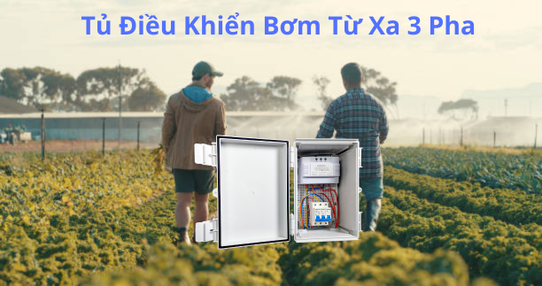 Tủ Điều Khiển Bơm Từ Xa 3 Pha