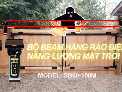 Đầu BEAM Không Dây Năng Lượng Mặt Trời SB100M