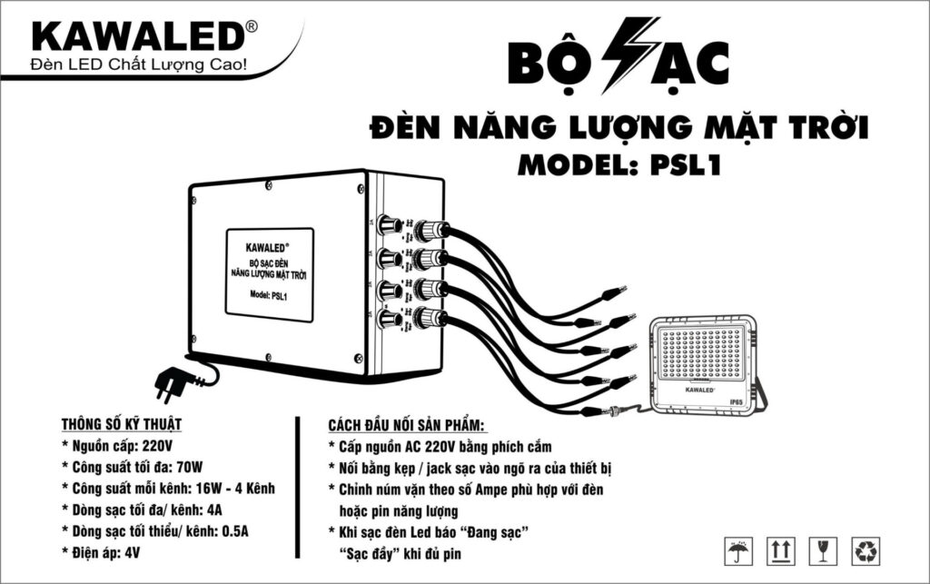 Thiết Bị Sạc Pin Năng Lượng Mặt Trời Kawasan PSL1