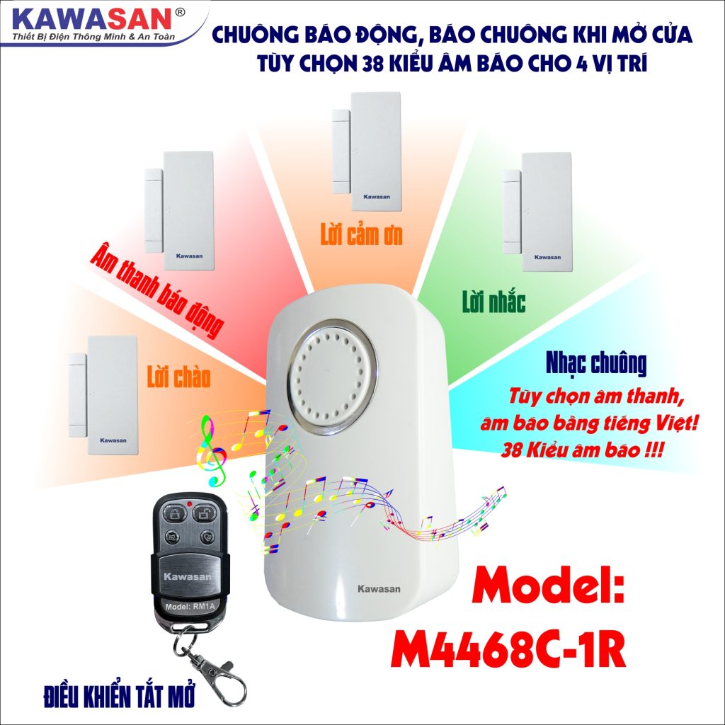 Cảm biến cửa từ báo động