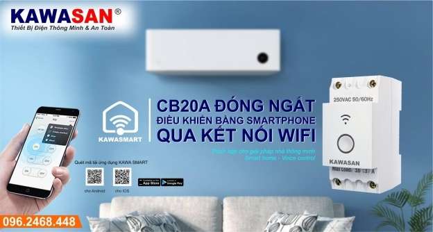Công tắc thông minh thanh ray 
