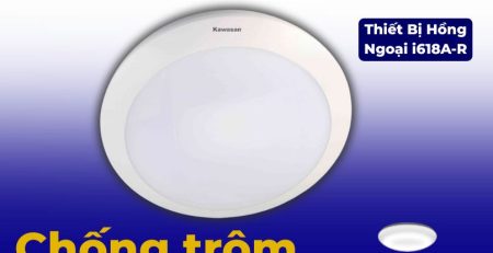 Giải pháp chống trộm hiệu quả bằng đèn ốp trần cảm ứng vi sóng