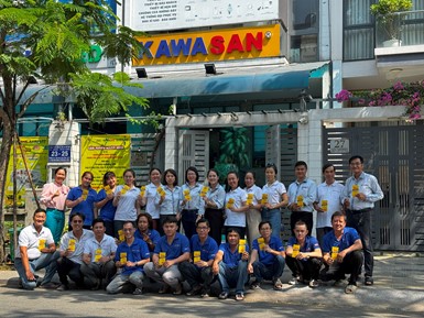 Chúc mừng năm mới toàn thể NV làm việc tại Kawasan 2024