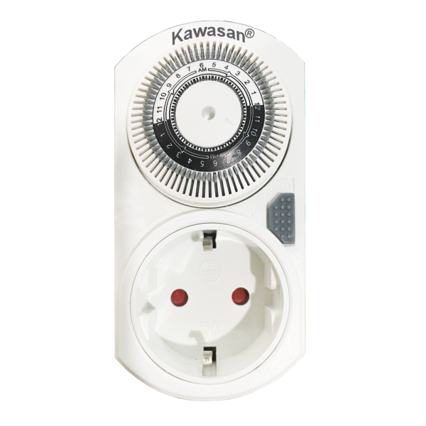 Thiết kế nhỏ gọn, hiện đại của công tắc hẹn giờ ổ cắm TG14E