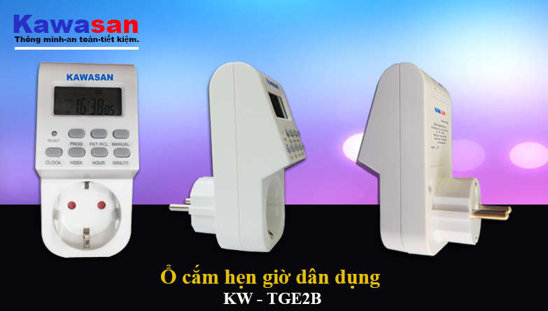 Công tắc hẹn giờ điện tử TGE2B Của Kawasan