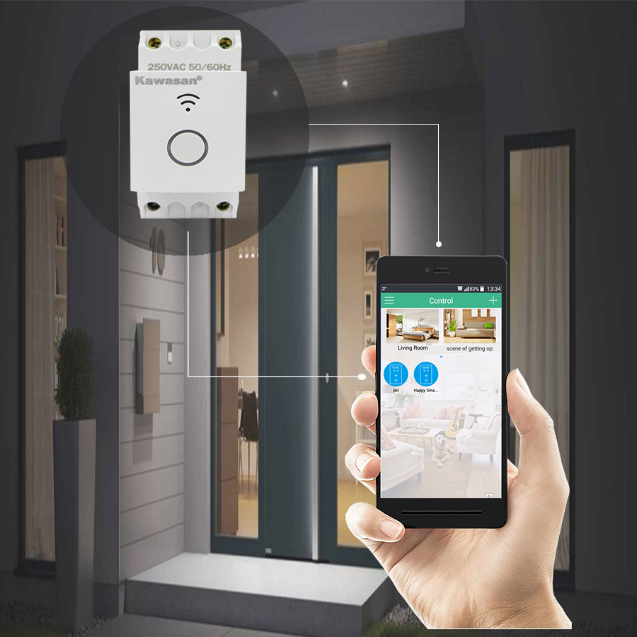 Điều khiển và giám sát thiết bị điện trong nhà
