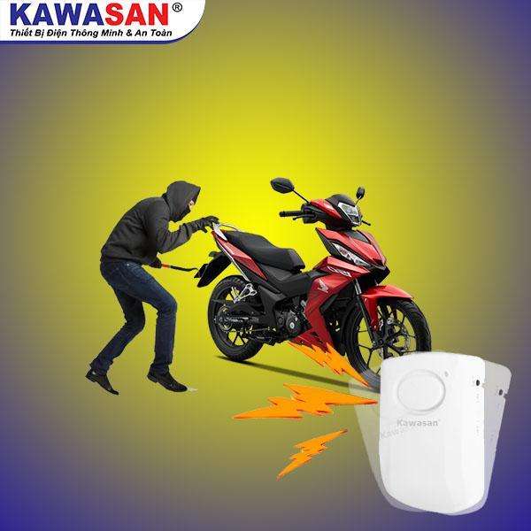 Thiết bị báo rung chống trộm xe máy 
