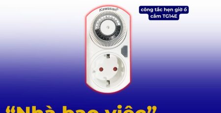 công tắc hẹn giờ ổ cắm TG14E