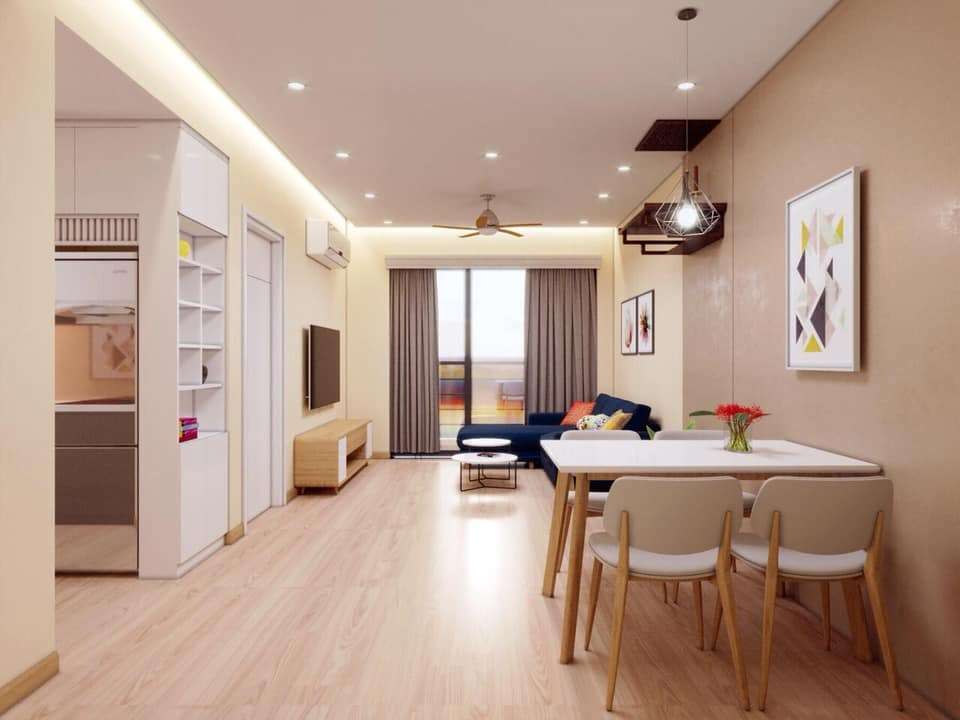Đèn Led âm trần cảm ứng vi sóng Kawasan