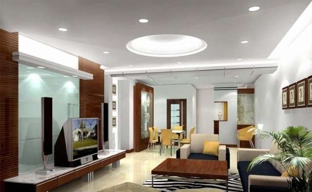 Không gian sang trọng - đẳng cấp với đèn ốp trần cảm ứng hồng ngoại