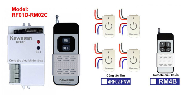Điều khiển từ xa kết hợp remote