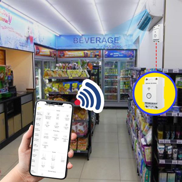 Dễ dàng điều khiển bật - tắt máy lạnh bằng app dù bạn ở bất cứ đâu