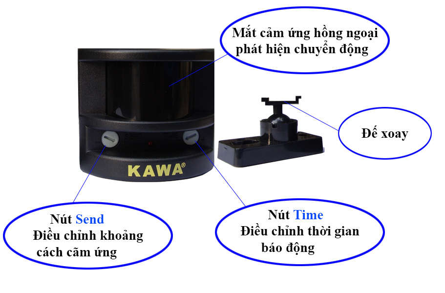Hướng dẫn sử dụng thiết bị báo động I226C