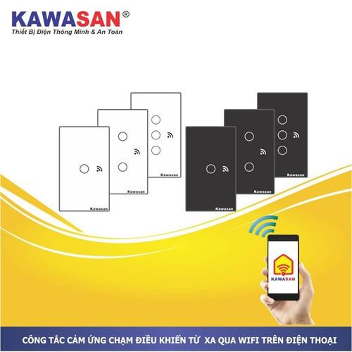 Công tắc cảm ứng chạm Kawasan CT WIFI - KW-CT WIFI