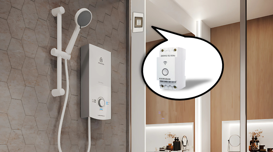 Điều khiển máy nước nóng