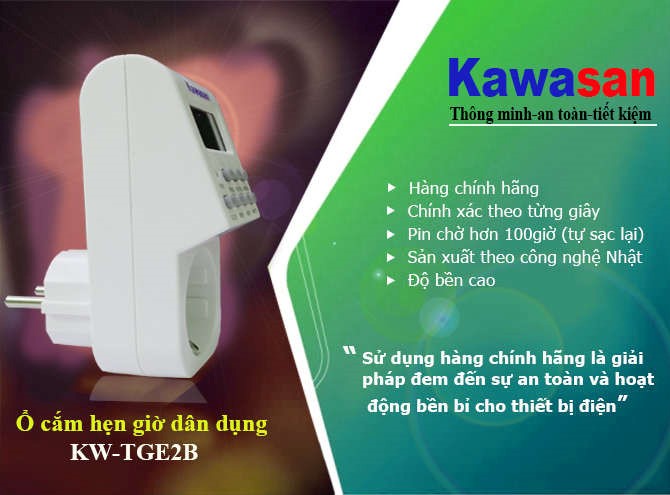 Ổ cắm hẹn giờ TGE2B