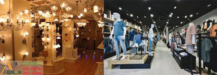 Công tắc từ xa dùng trong cửa hàng và showroom