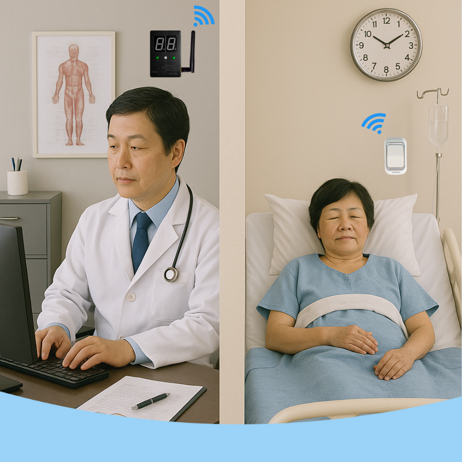 Nút nhấn kịp thời cho bác sĩ 