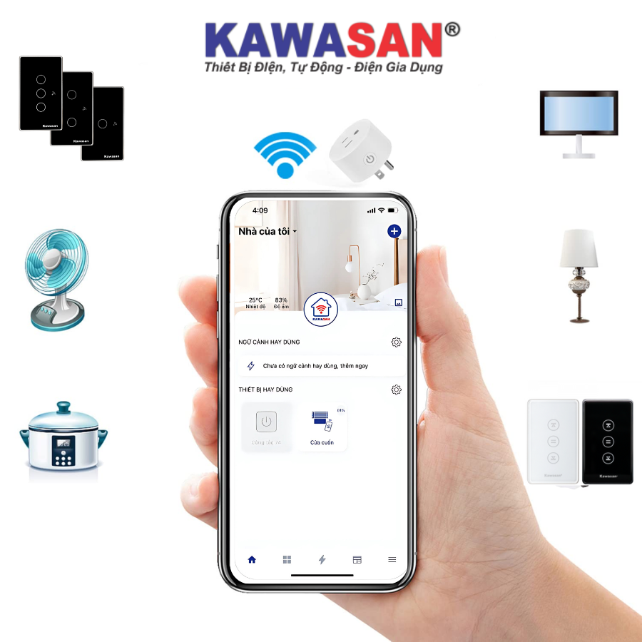 Tích hợp với app Kawasan