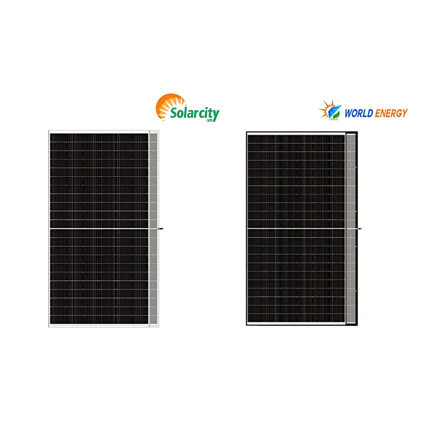 Tấm pin điện năng lượng Solarcity và World Energy