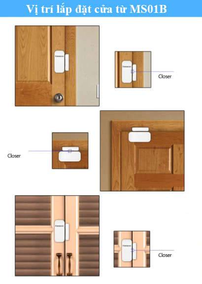 thích hợp với nhiều loại cửa nội thất