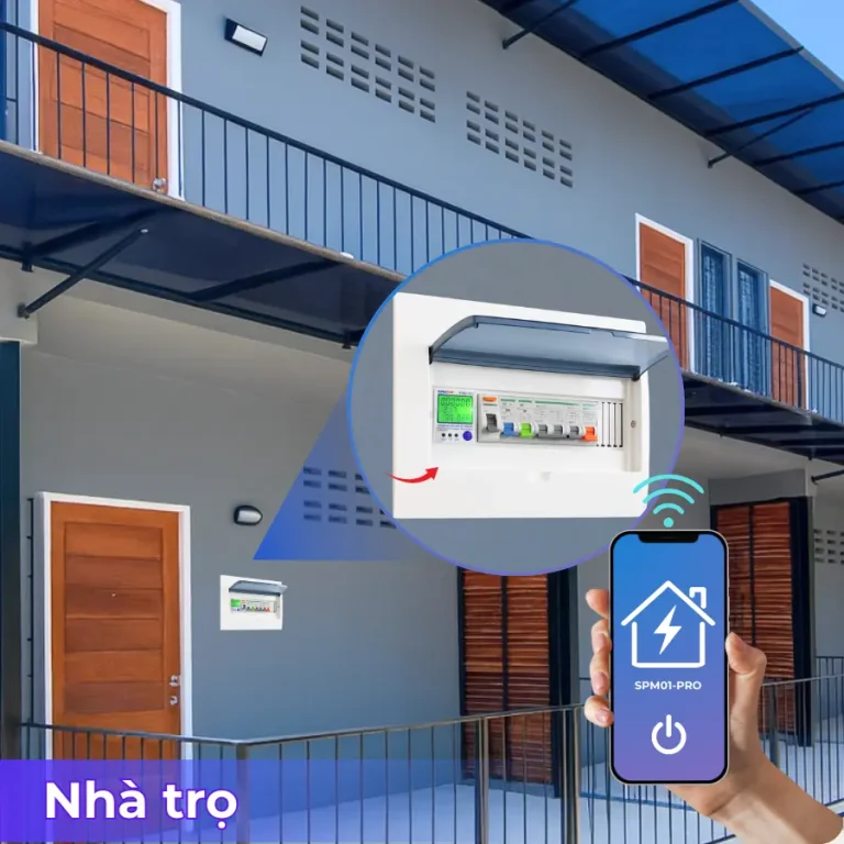 Công tơ điện tử SPM01-Pro cho nhà trọ