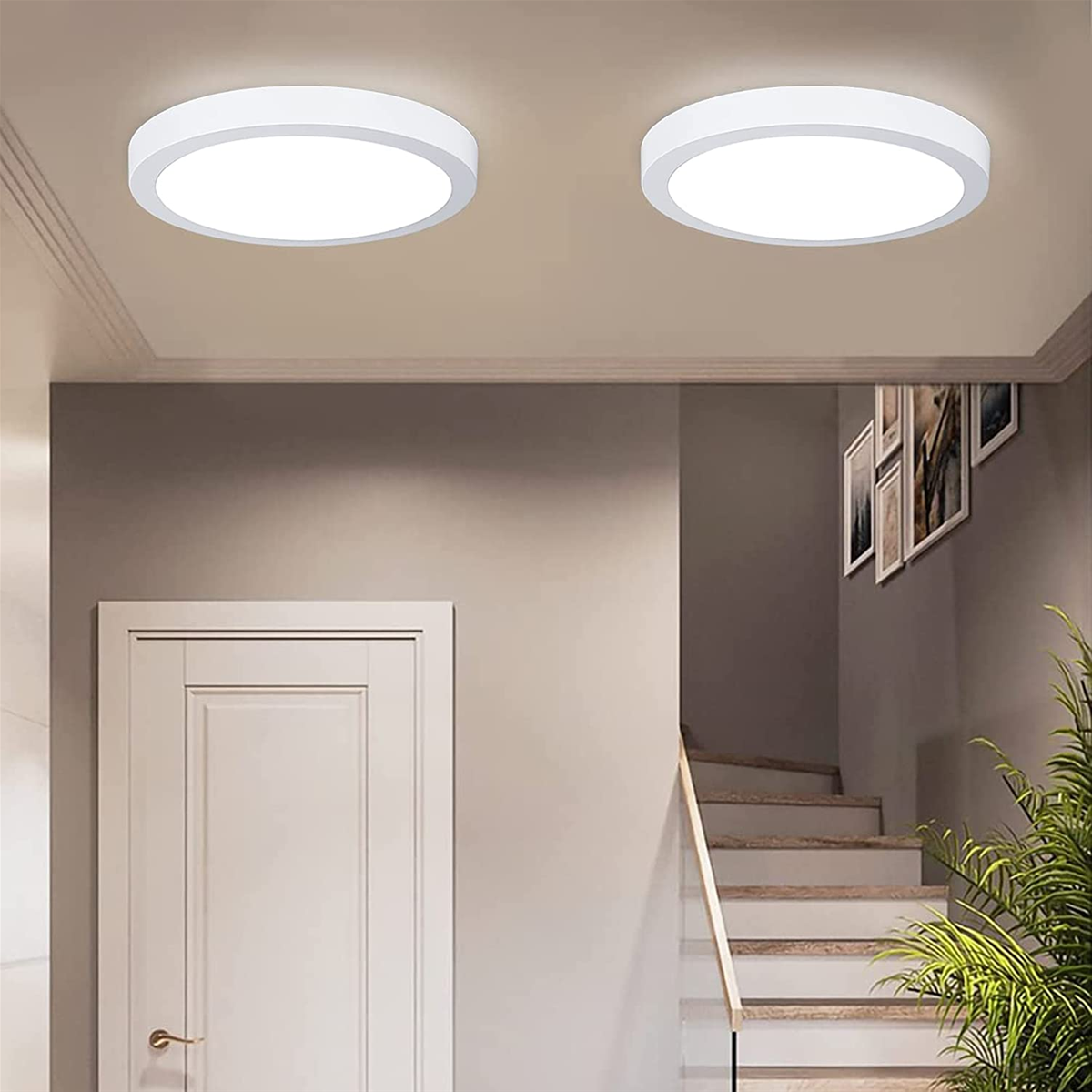 5 khác biệt giữa đèn ốp trần và đèn led panel tấm - Roman.vn
