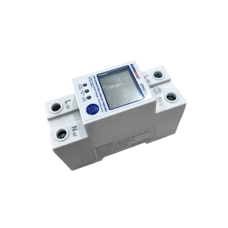 Thiết bị giám sát điện thông minh SPM01-Pro Kawasan nằm ngang