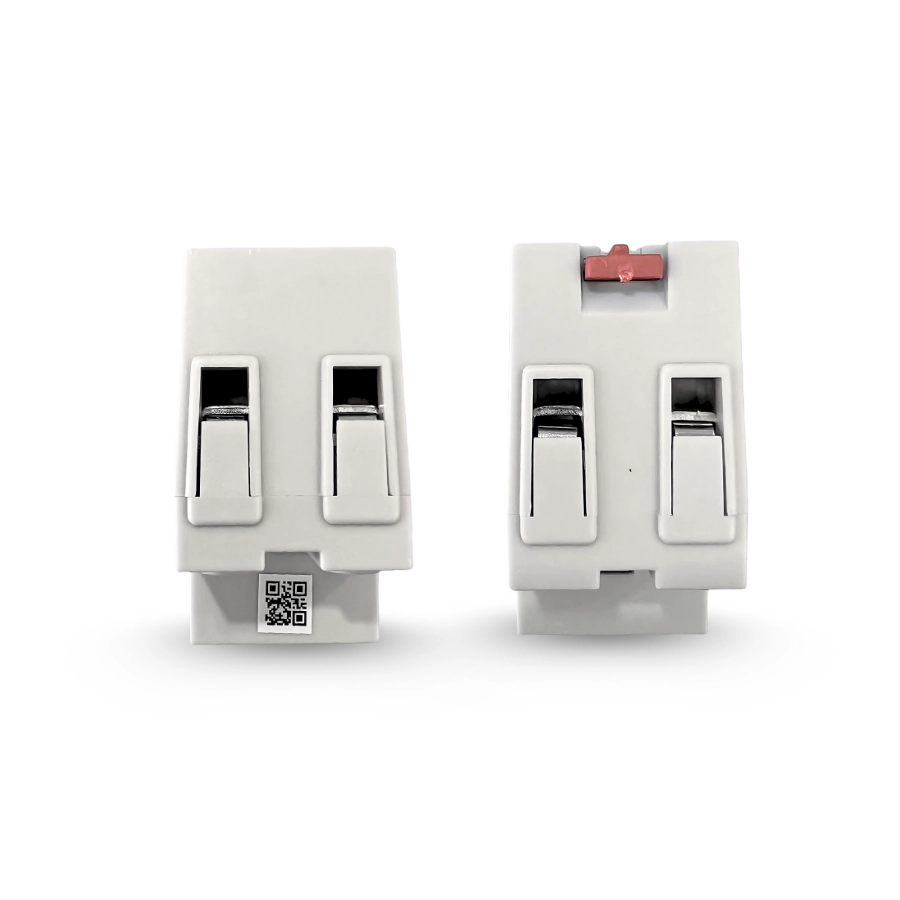 Cạnh trên và dưới thiết bị giám sát điện thông minh SPM01-Pro Kawasan