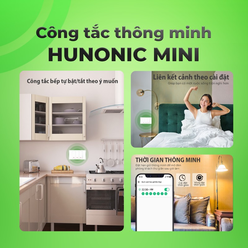 Công tắc điều khiển từ xa Hunonic Mini 10 hunonic mini