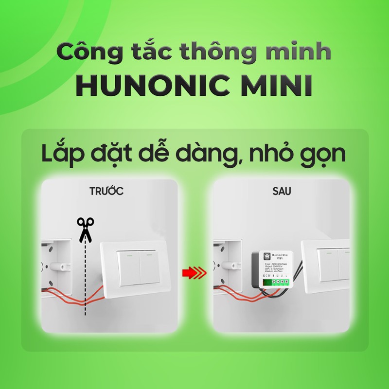 Công tắc điều khiển từ xa Hunonic Mini 11 hunonic mini3