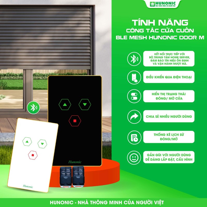 cong tac cua cuon hunonic door m6