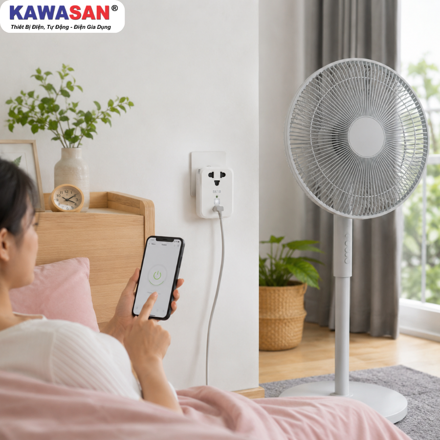 Điều khiển quạt qua điện thoại