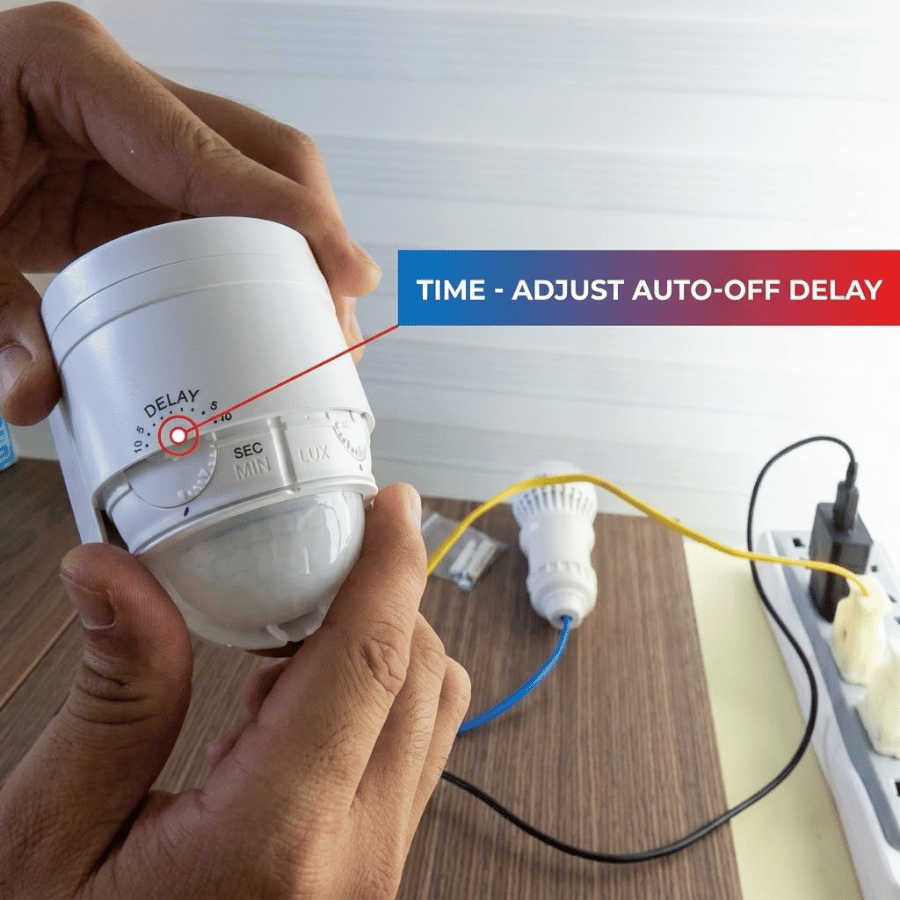 Nút Time điều chỉnh thời gian trễ